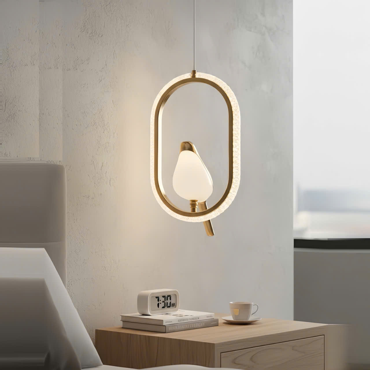 Đèn thả chim hộc hiện đại SNT5828