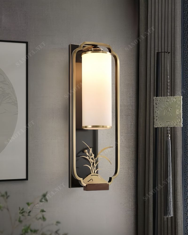 Đèn tường trung hoa trúc thanh SNT5842 - Ảnh 2