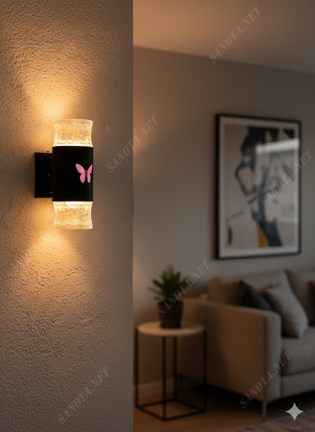 Đèn tường pha lê có nhiều hình dáng SNT5965Khi lựa chọn đèn tường cho không gian sống, yếu tố ánh sáng, thiết kế và sự hài hòa với tổng thể nội thất luôn được đặt lên hàng đầu. Một chiếc đèn tường đẹp không chỉ giúp chiếu sáng mà còn góp phần định hình phong cách, mang lại cảm giác thư giãn và tinh tế cho căn phòng.