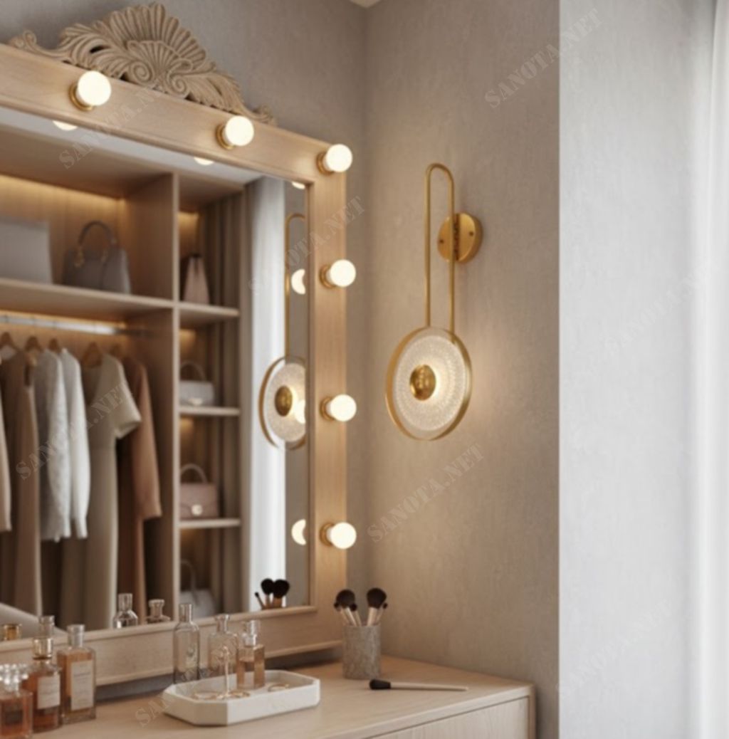 Đèn tường thủy tinh hình con lắc hiện đại SNT6110 - Ảnh 4