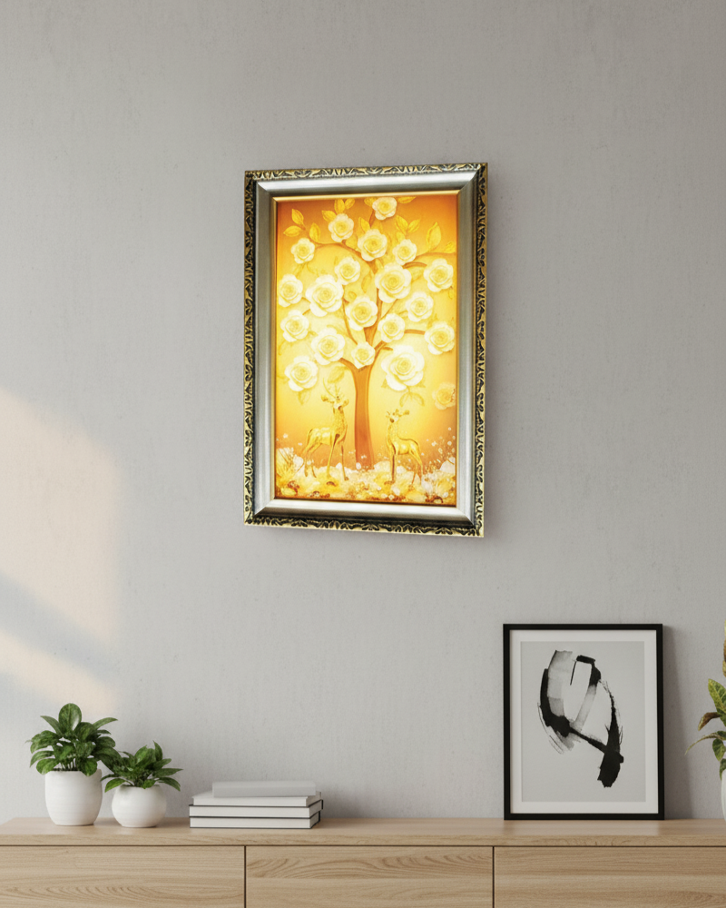 Đèn tường khung tranh nghệ thuật SNT6079 là lựa chọn hoàn hảo để tô điểm cho không gian phòng khách, phòng ngủ hoặc đại sảnh....