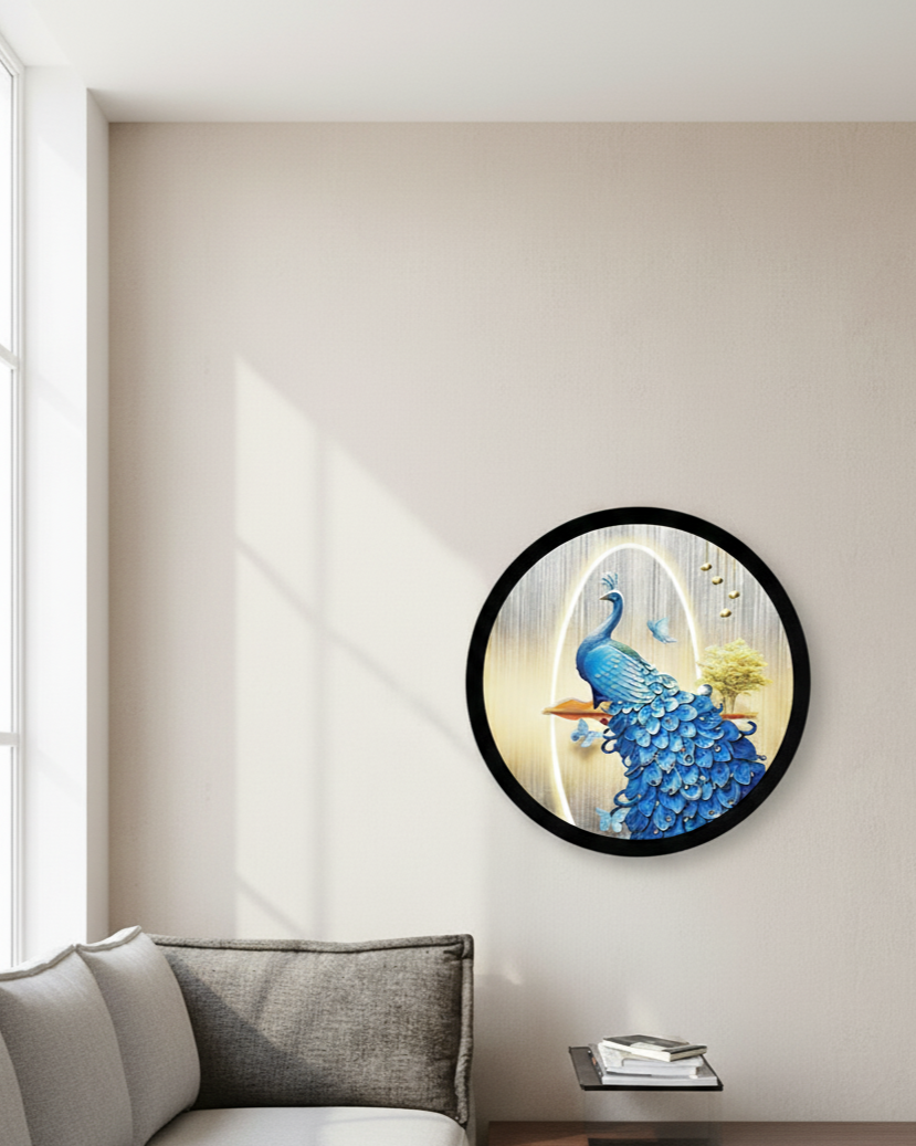 Đèn tường tranh hình tròn SNT6077