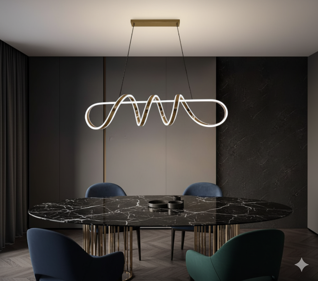 Đèn thả xoắn ốc độc đáo SNT5784 - Ảnh 2