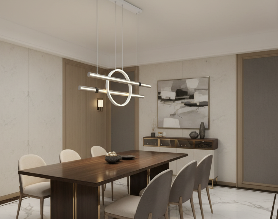 Đèn thả trần hình học tối giản SNT5783 - Ảnh 2