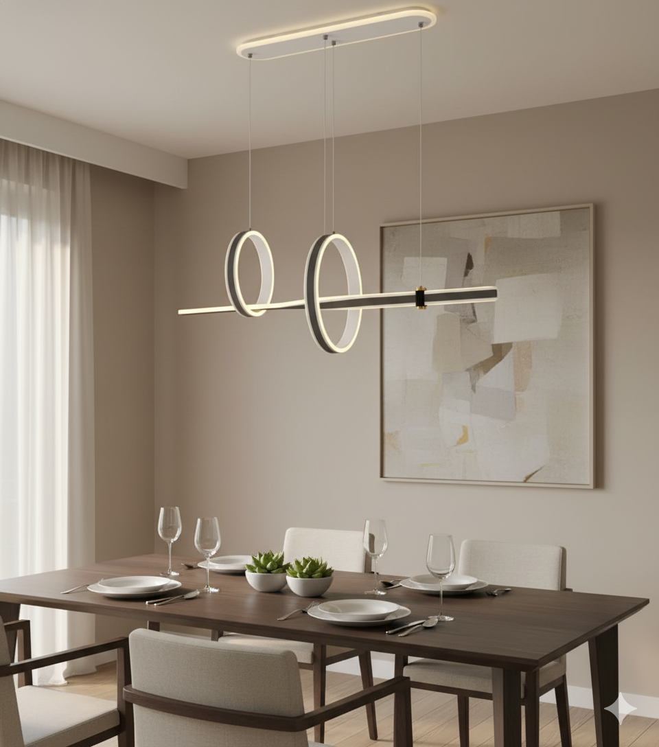 Đèn thả vòng xoay ánh sáng SNT5785