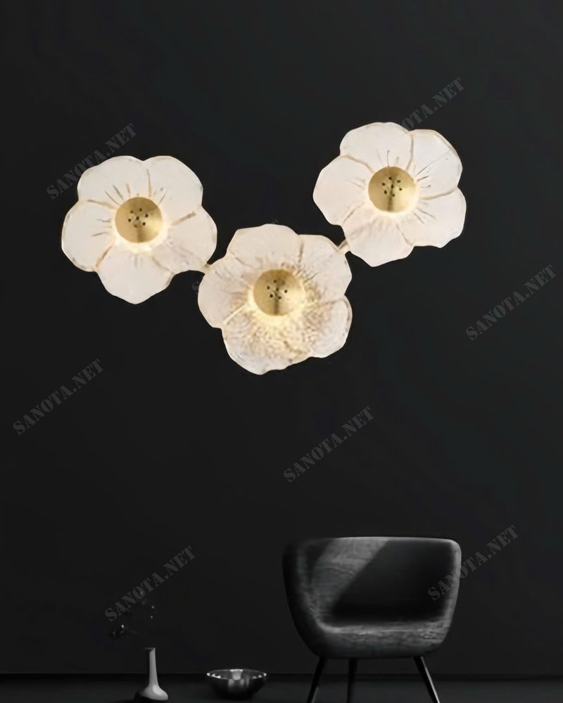 Đèn tường sắc hoa hiện đại SNT6004 - Ảnh 4