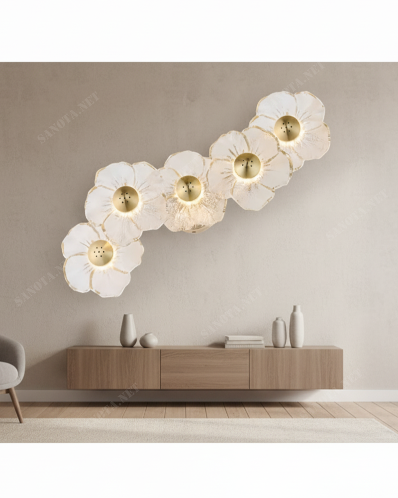 Đèn tường sắc hoa hiện đại SNT6004 - Ảnh 3