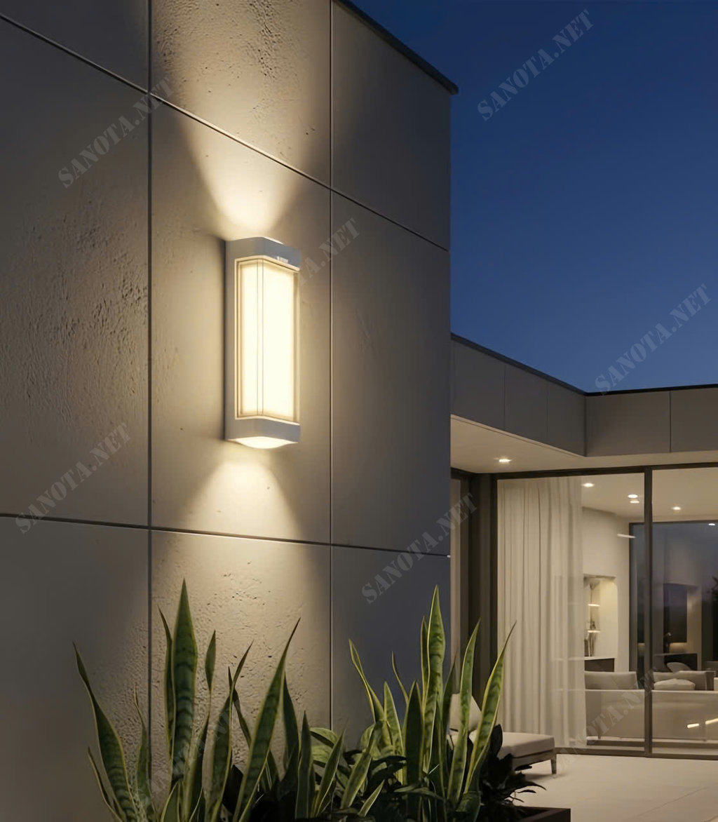 Đèn Gắn Tường Ngoài Trời Trang Trí Sân Vườn SNT6049 - Ảnh 3