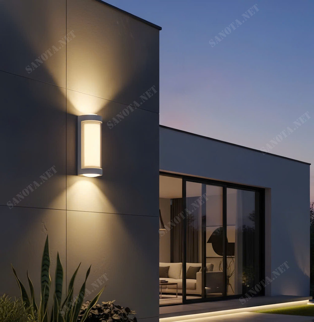 Đèn Gắn Tường Ngoài Trời Trang Trí Sân Vườn SNT6049 - Ảnh 4