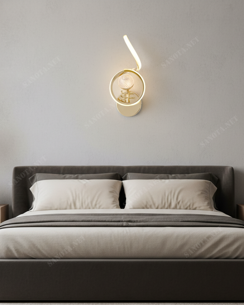 Đèn tường uốn lượn nghệ thuật SNT6063 với hai kiểu dáng và kích thước nhỏ gọn và được trang bị công nghệ chiếu sáng Led hiện đại....