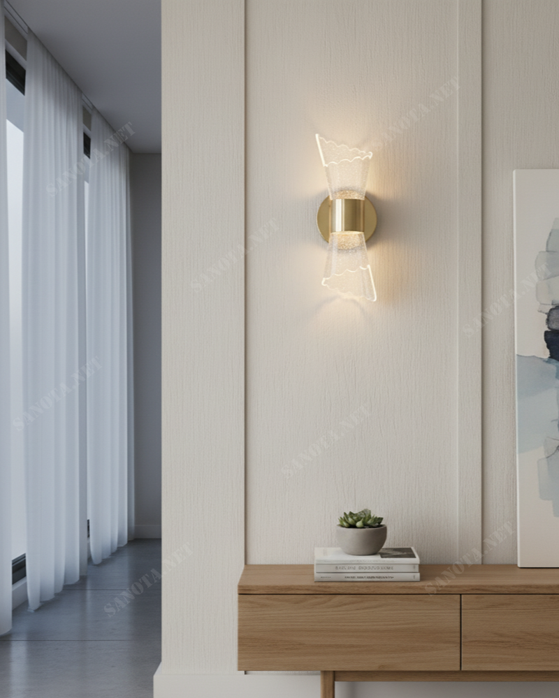 Đèn tường cánh sóng hiện đại SNT6064 - Ảnh 2