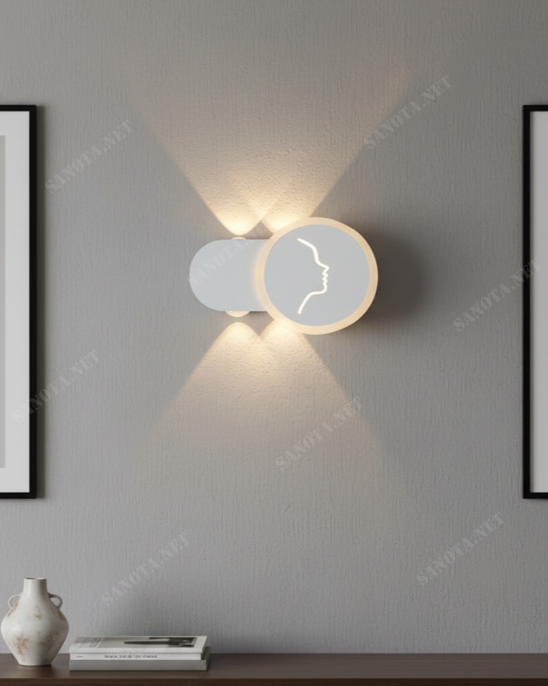 Đèn tường phác hoạ nghệ thuật SNT6081 - Ảnh 2