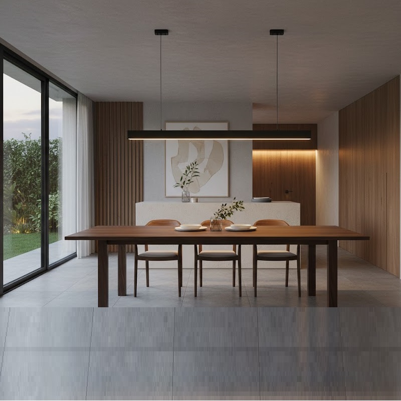 Đèn Thả Thanh Dài Cho Không Gian Hiện Đại SNT6085