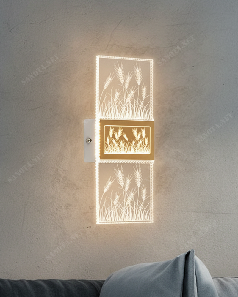 Đèn tường led khắc hoạ tiết SNT6099 - Ảnh 2