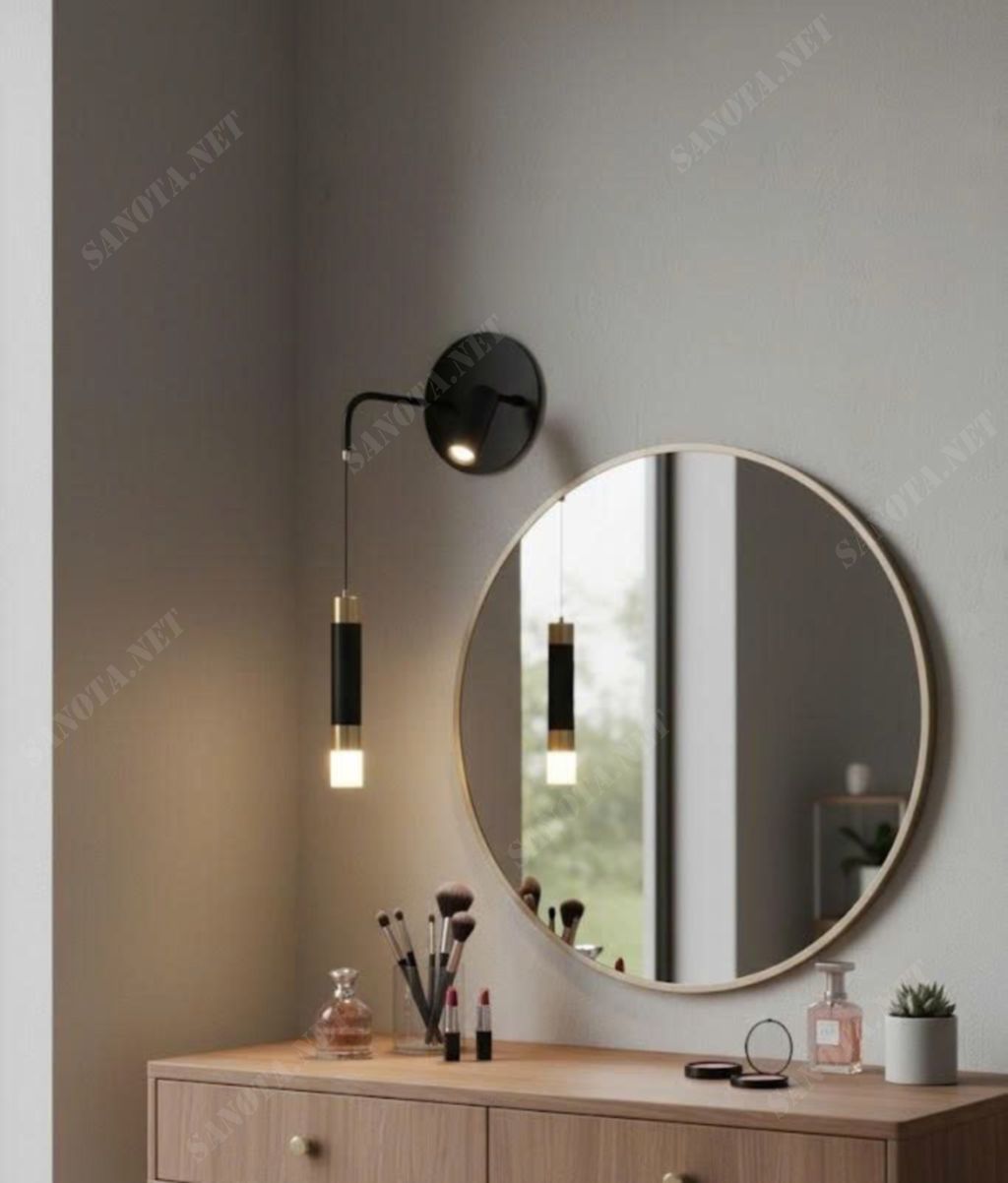 Đèn tường thả đầu giường tối giản SNT6128 - Ảnh 2