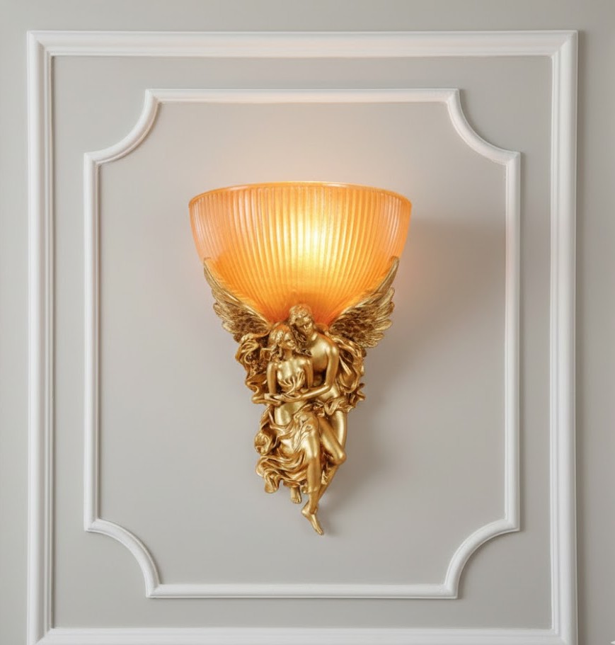 Đèn tường đôi thiên thần sang trọng SNT6158