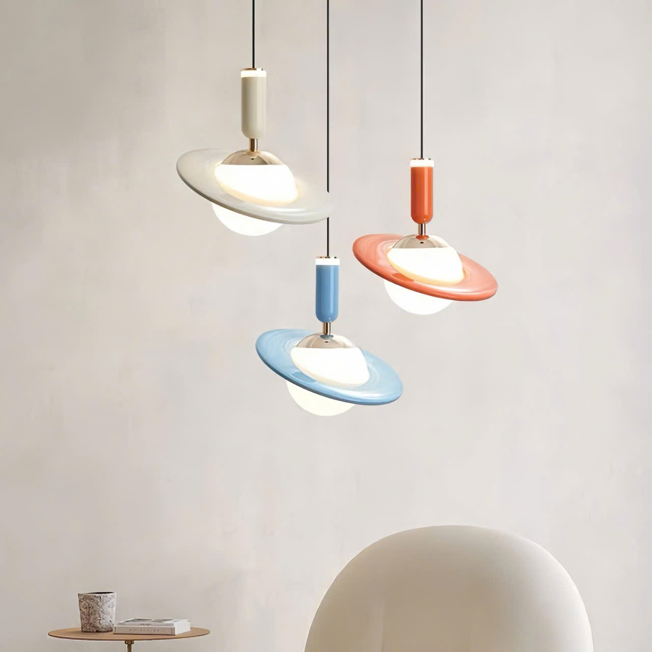 Đèn thả hình quả địa cầu 360° SNT6163