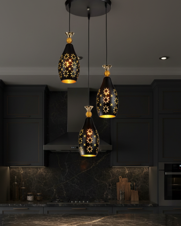 Đèn thả chao dáng dài hiện đại SNT5847