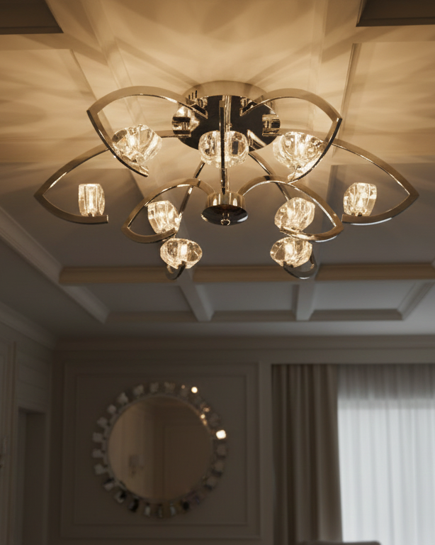 Đèn ốp trần dáng cánh hoa SNT5869