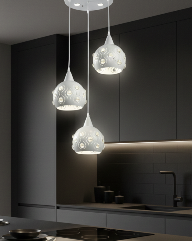 Đèn thả chao dáng ngắn SNT5850