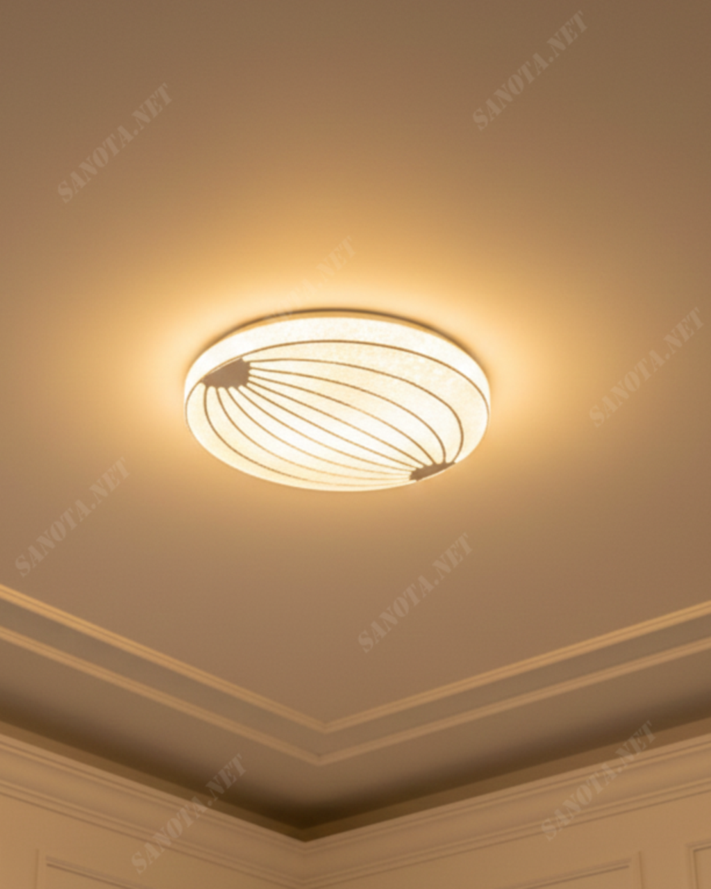 Đèn ốp trần hình con sò hiện đại SNT5859 - Ảnh 2