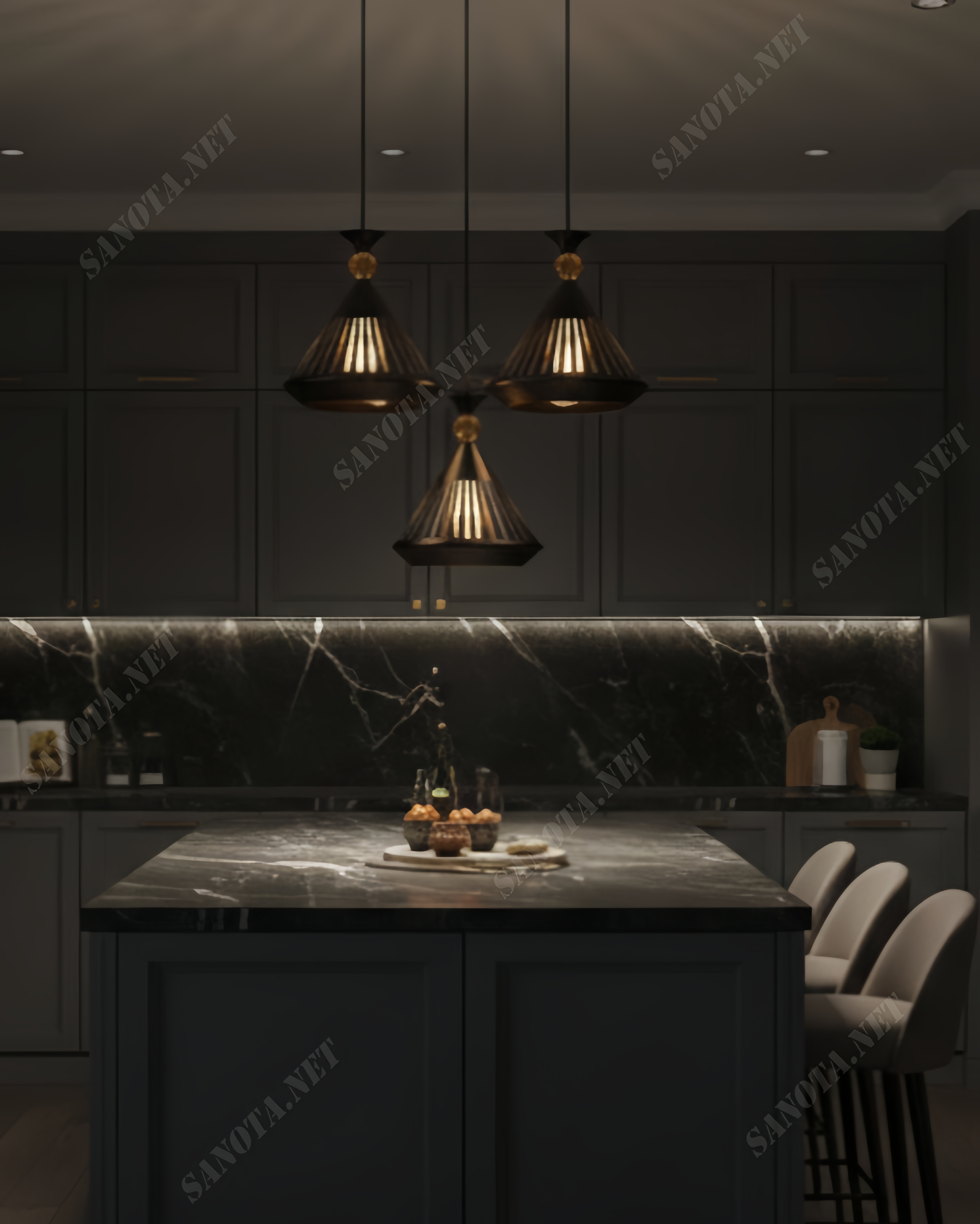 Đèn thả chao phong cách Industrial SNT5804 - Ảnh 3