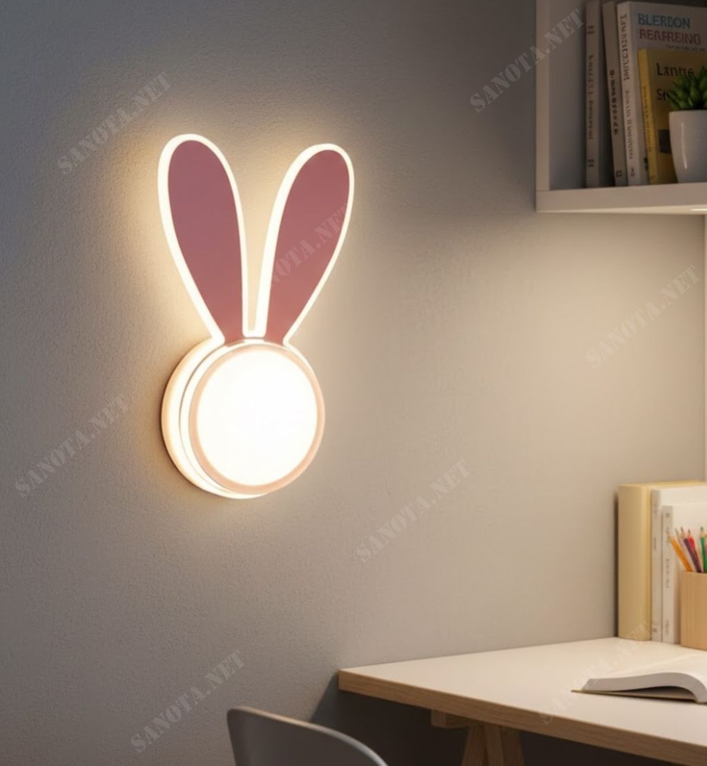 Đèn tường hình tai thỏ dễ thương SNT3585 - Ảnh 2
