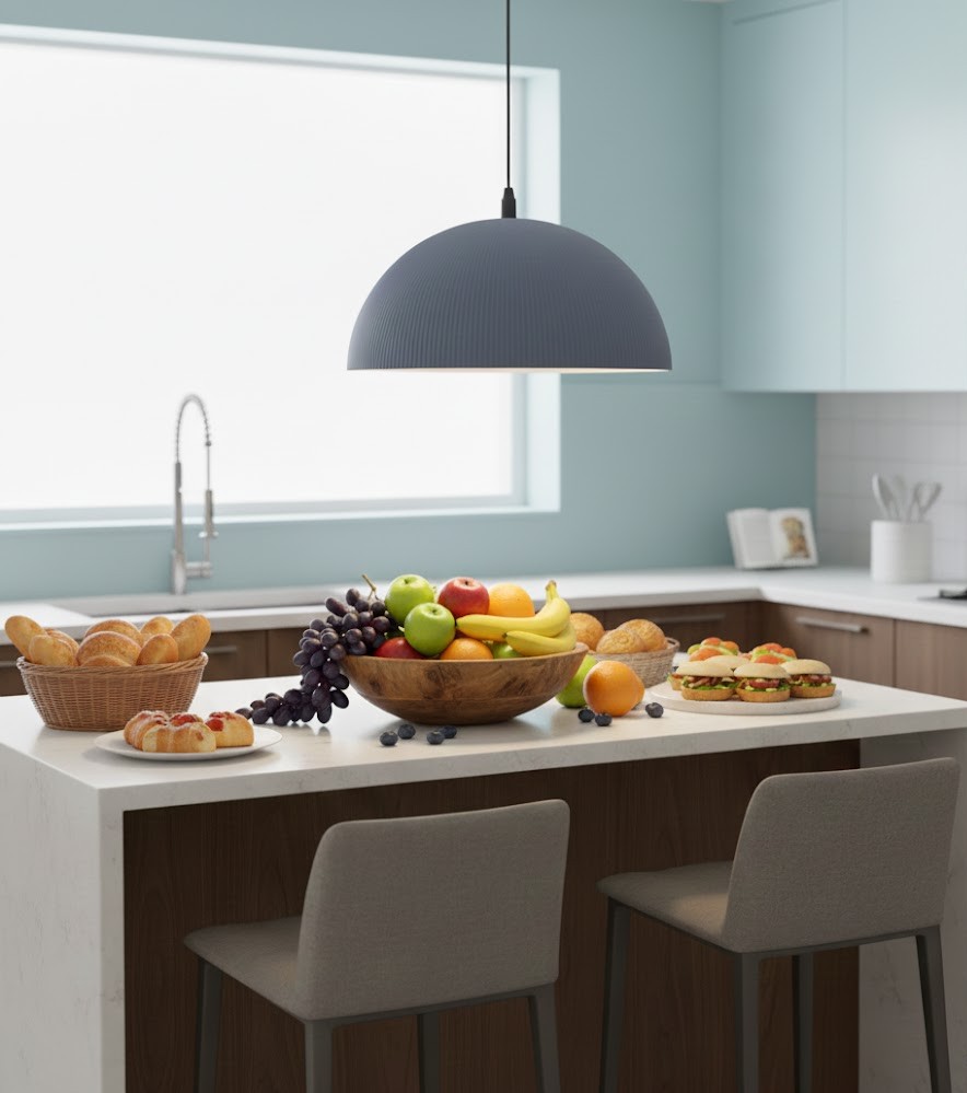 Đèn Thả Hình Mái Vòm Xếp Ly SNT5092