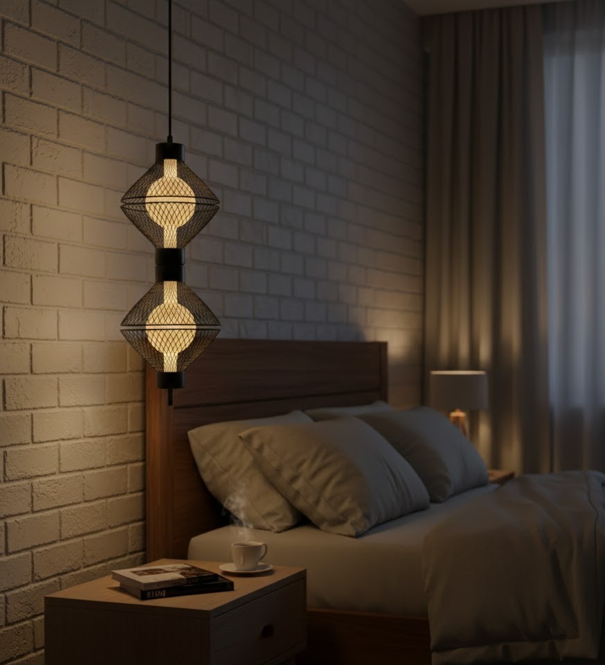 Đèn Thả Lưới Hình Thoi Độc Đáo SNT5099