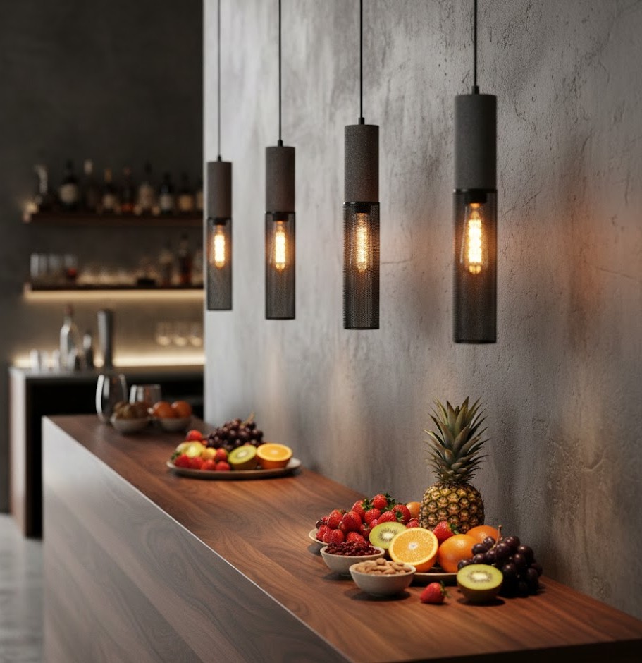 Đèn Thả Ống Lưới Hiện Đại SNT5101