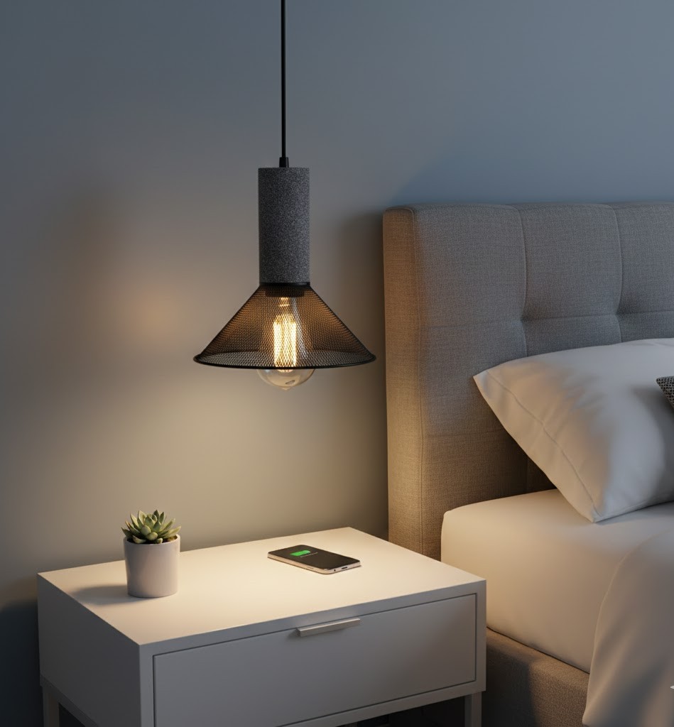 Đèn Thả Lưới Hình Phễu Độc Đáo SNT5104