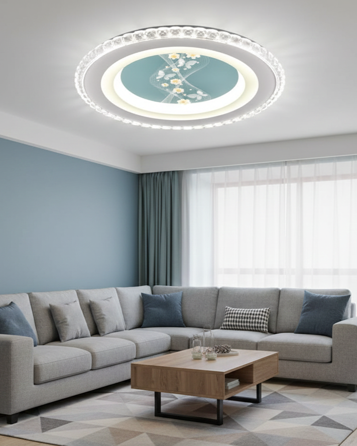 Đèn ốp trần led dòng hoa ánh sáng SNT6245 mang thiết kế hiện đại kết hợp nét trang trí mềm mại. Tạo nên vẻ đẹp thanh thoát và tinh tế cho không gian sống...