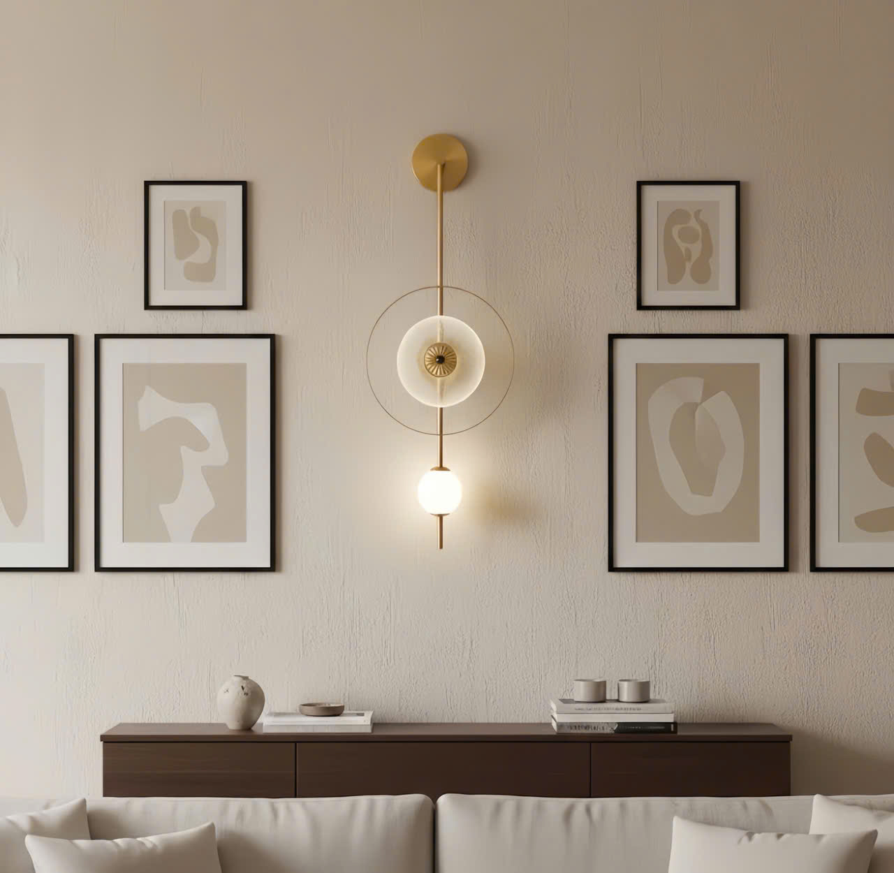 Đèn Tường Chao Pha Lê Độc Đáo SNT6257