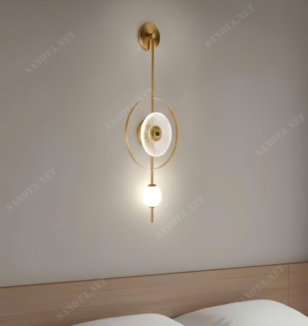 Đèn Tường Chao Pha Lê Độc Đáo SNT6257 - Ảnh 2