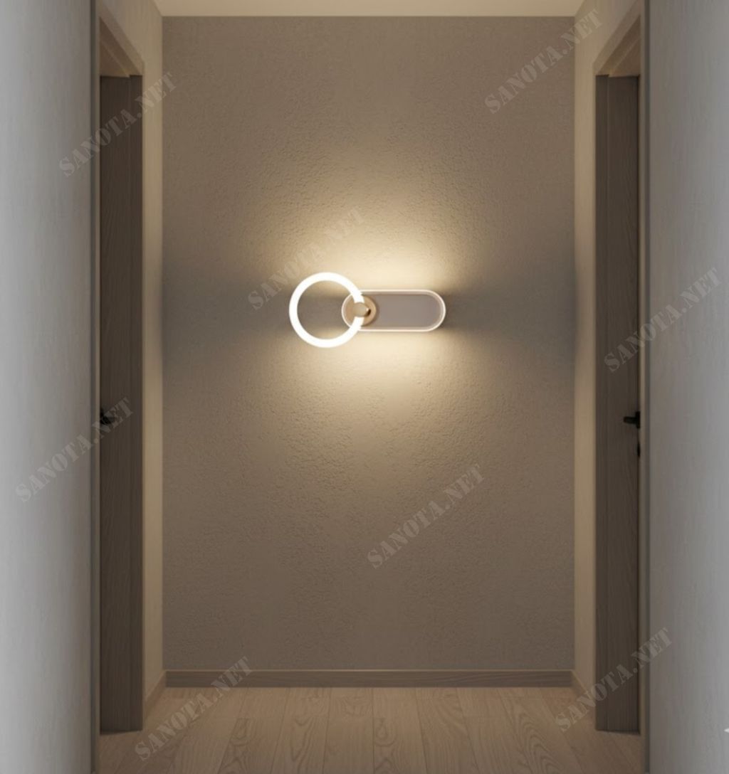 Đèn tường bàn học vòng tròn hiện đại SNT6262 - Ảnh 3
