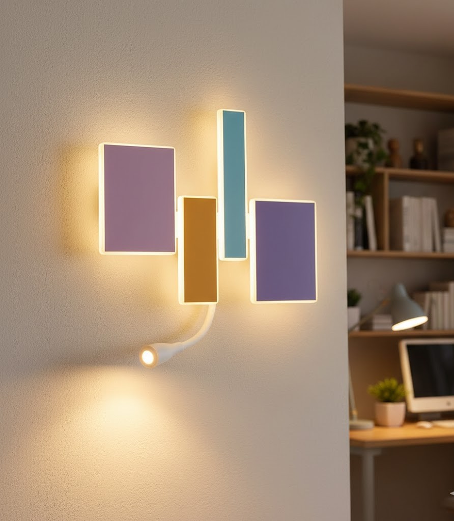 Đèn tường nhiều màu sắc độc đáo SNT6272