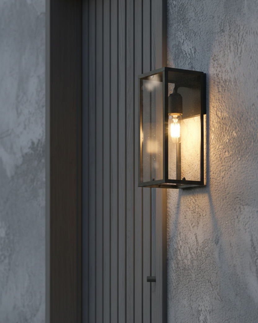 Đèn tường ngoài trời hình chữ nhật SNT6288 sở hữu thiết kế tối giản với cấu trúc hình khối vuông vức và thanh thoát. Thân đèn được chế tác từ chất liệu ...