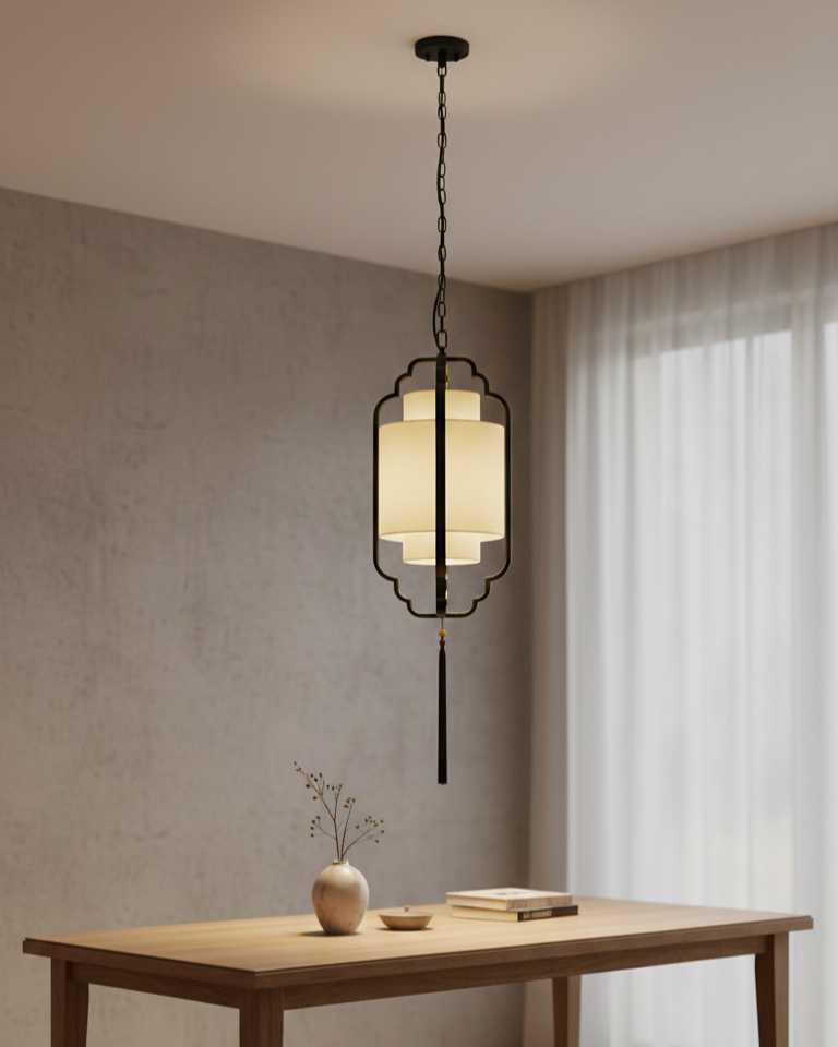 Đèn thả phong cách Indochine SNT6290 sở hữu thiết kế độc đáo, gợi nhớ đến những chiếc lồng đèn truyền thống nhưng được cách điệu để phù hợp...