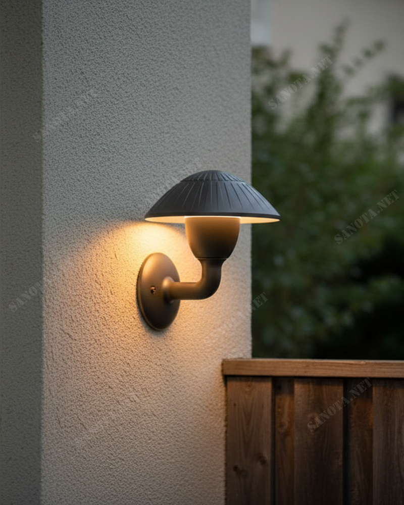 Đèn tường ngoài trời hình cây nấm SNT6309 - Ảnh 2