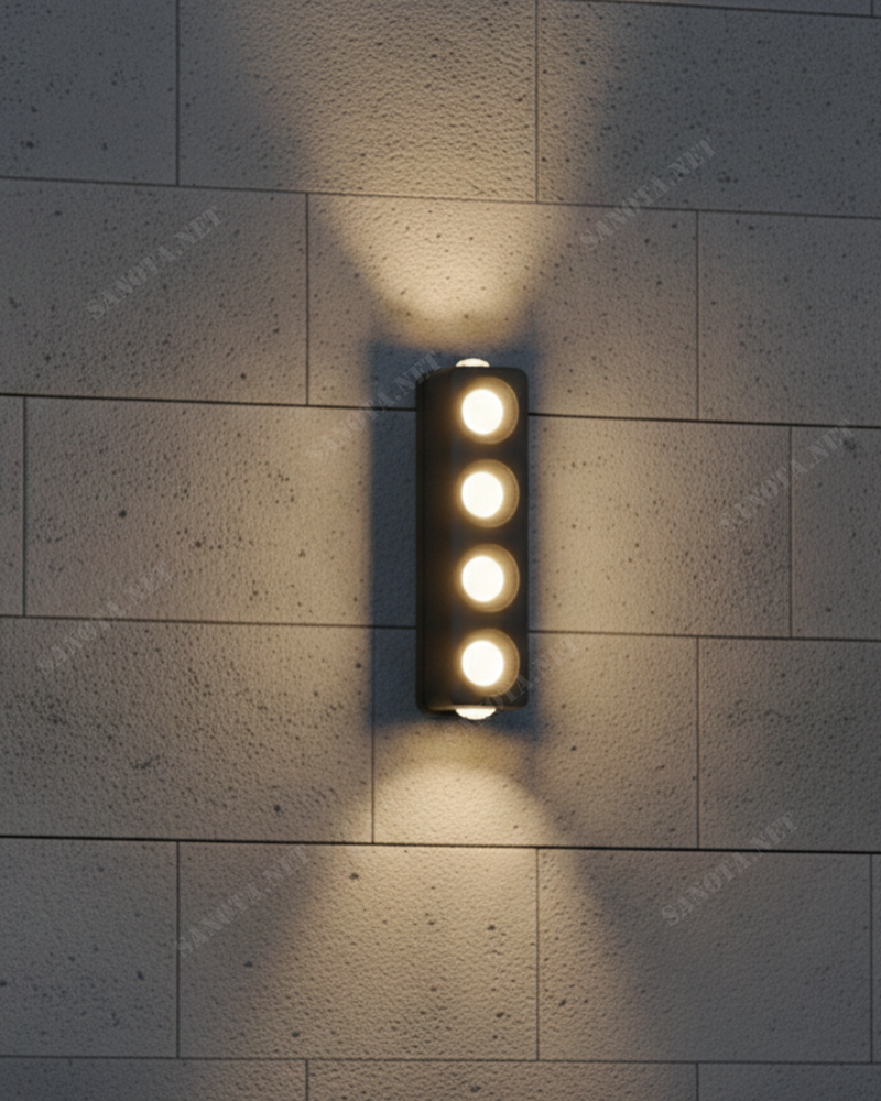 Đèn vách ngoài trời thanh dài SNT6316 sở hữu kiểu dáng tối giản nhưng vô cùng ấn tượng với hình khối chữ nhật đứng. Có các cạnh được bo tròn...