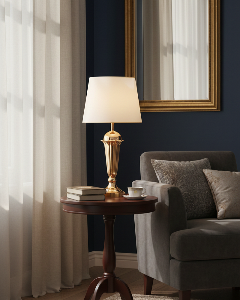 Đèn bàn dáng cao quý tộc SNT6327 thực sự là một "người khổng lồ" đầy kiêu hãnh trong bộ sưu tập đèn trang trí. Thiết kế dáng cao thanh mảnh không.....