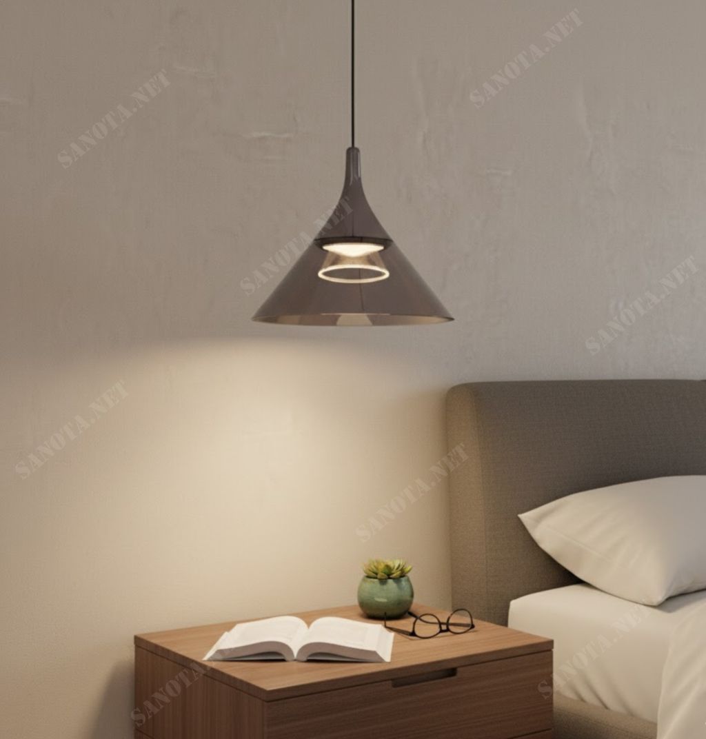 Đèn Thả Thủy Tinh Hình Chóp Nón SNT6350 - Ảnh 3