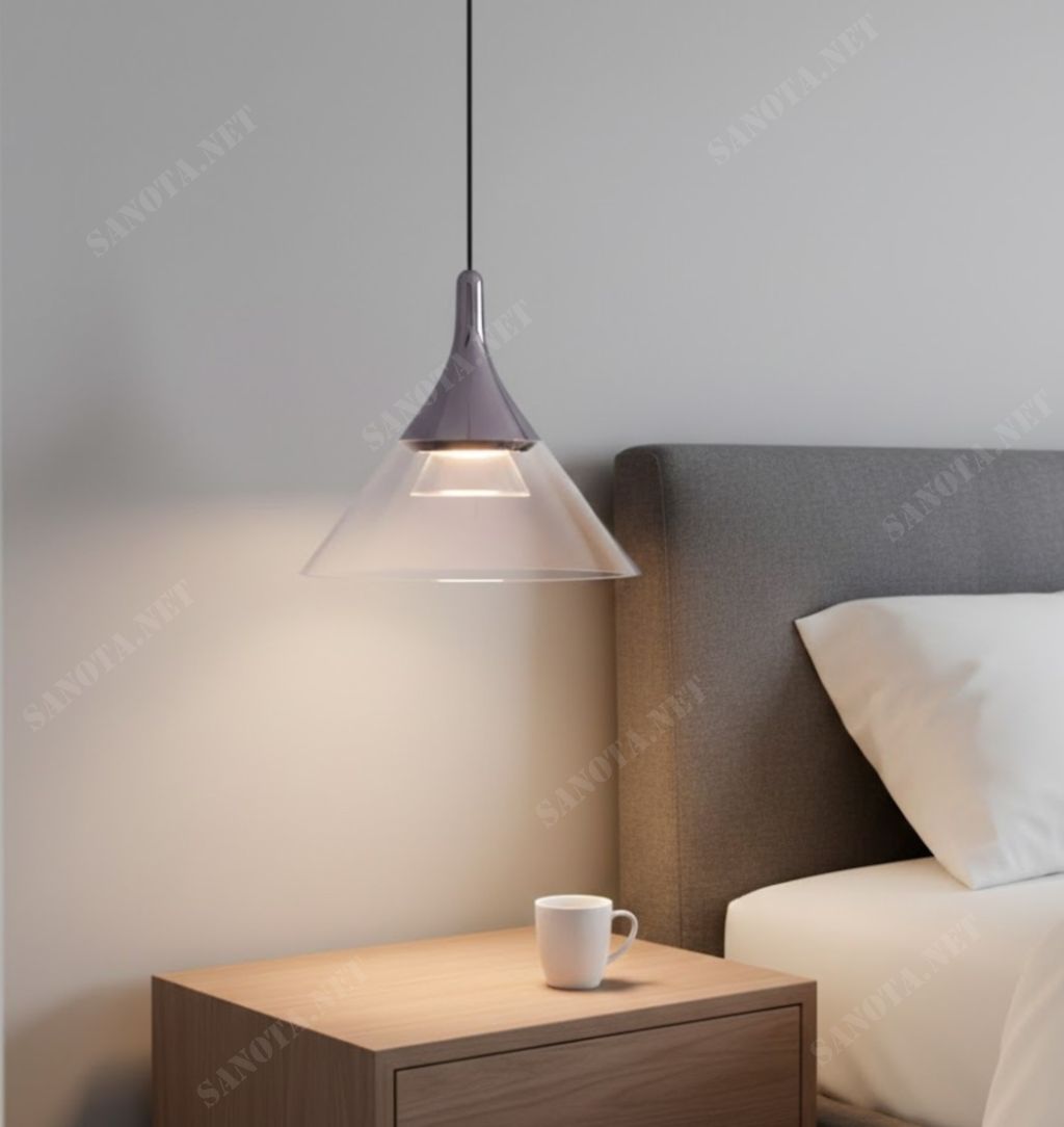 Đèn Thả Thủy Tinh Hình Chóp Nón SNT6350 - Ảnh 4