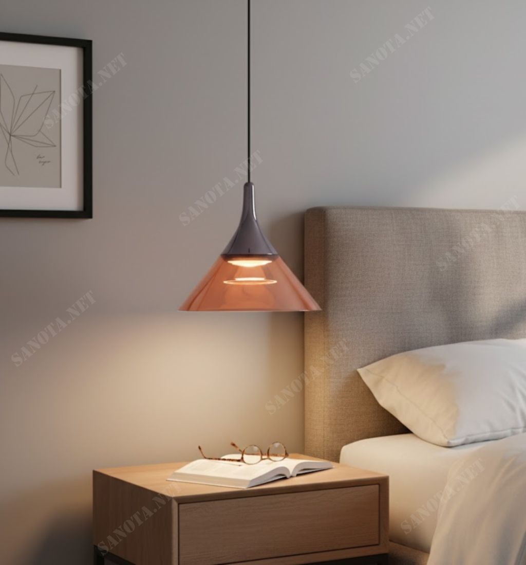 Đèn Thả Thủy Tinh Hình Chóp Nón SNT6350 - Ảnh 5