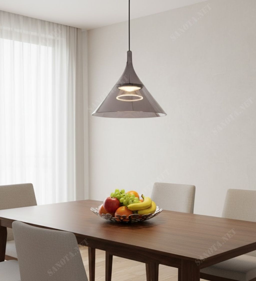 Đèn Thả Thủy Tinh Hình Chóp Nón SNT6350 - Ảnh 6