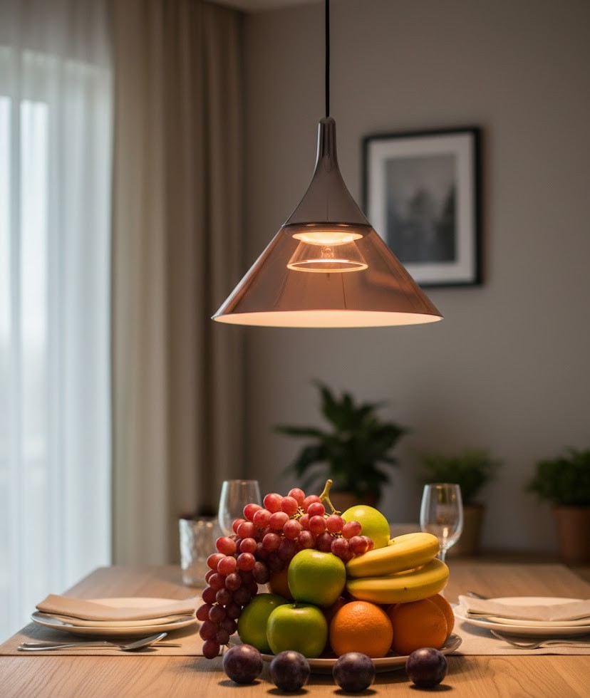 Đèn Thả Thủy Tinh Hình Chóp Nón SNT6350