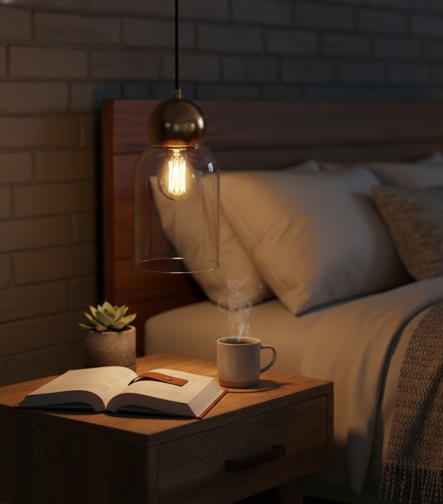 Đèn Thả Thủy Tinh Độc Đáo SNT6351