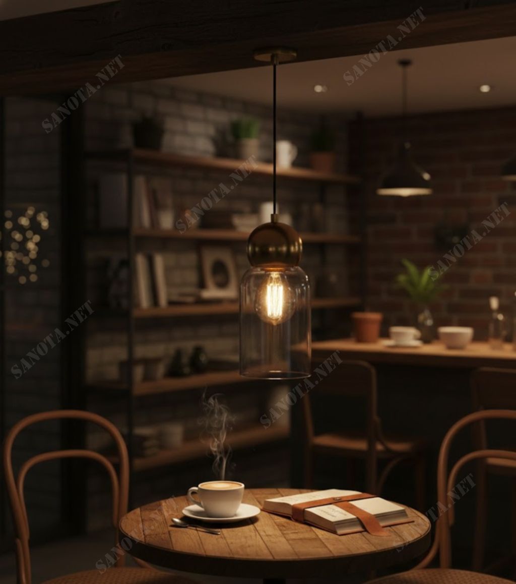 Đèn Thả Thủy Tinh Độc Đáo SNT6351 - Ảnh 3