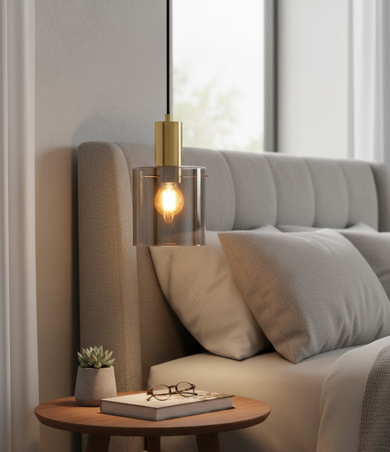 Đèn Thả Thủy Tinh Chao Trà Hiện Đại SNT6354