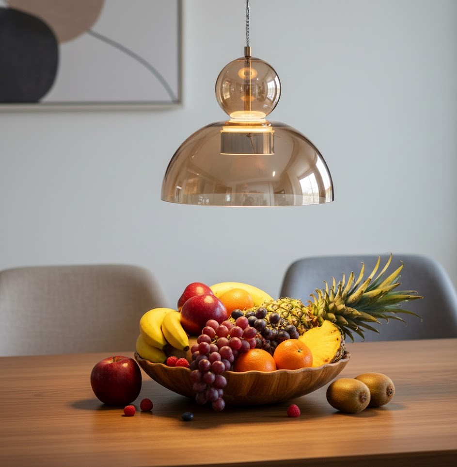 Đèn thả bàn ăn hình hồ lô độc đáo SNT6357